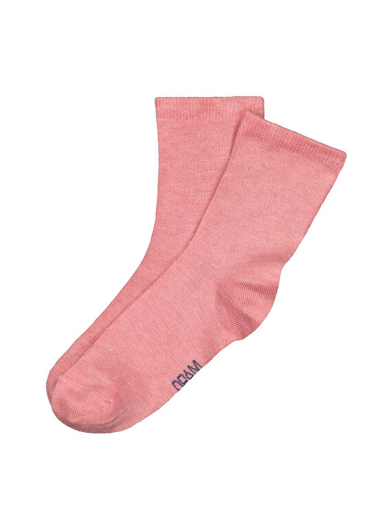 Calcetines con purpurina para niña FYAJOCHO2A / 19SI0136SOQ304