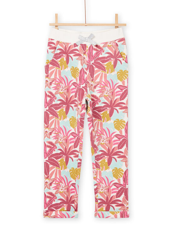 Pantalón de chándal con estampado floral RAJOBAJOG3 / 23S90173JGB001