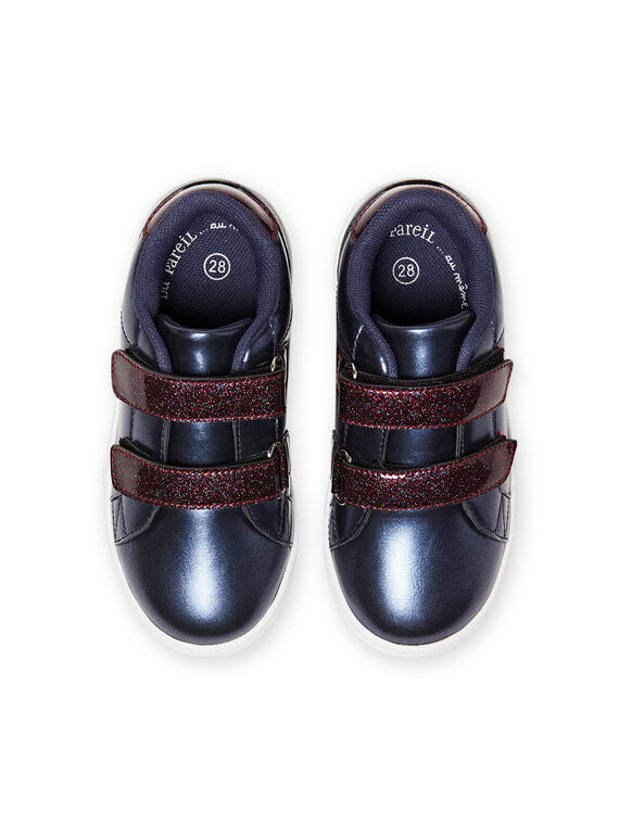 Zapatillas azul marino para niña MABASMARION / 21XK3571D3F070