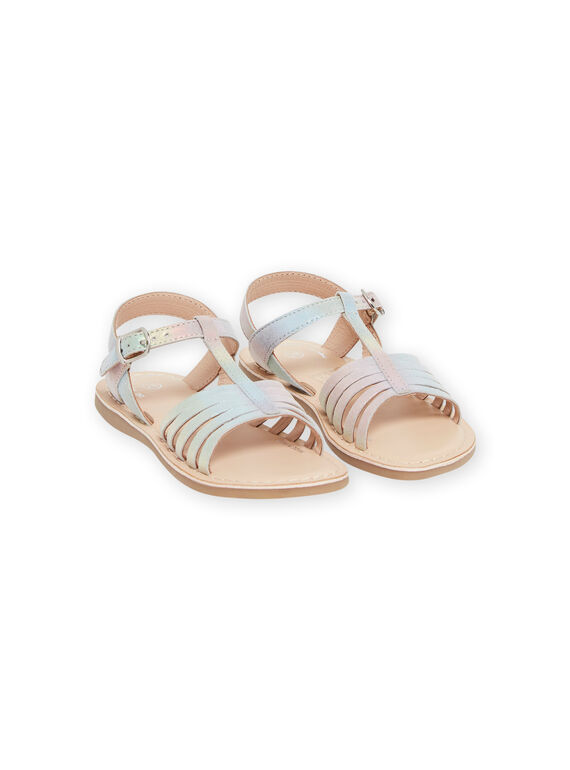 Sandalias romanas multicolor para niña NASANDOLI / 22KK354GD0E956