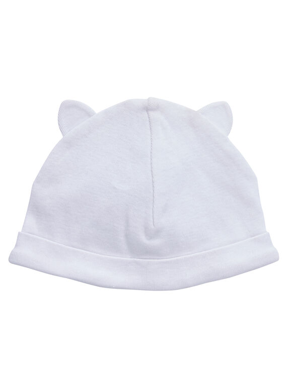 Gorro con orejas de gatito unisex para recién nacido JOU1BON1 / 20SF42J2BNA000
