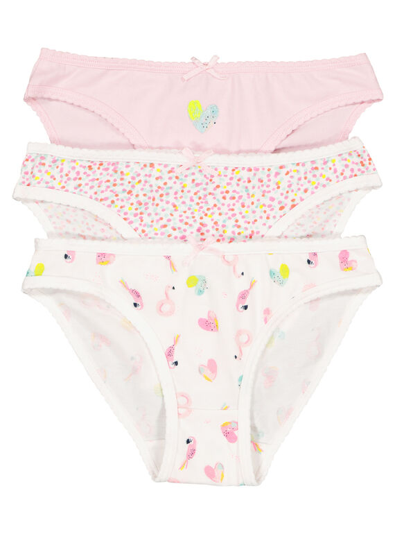 Pack de braguitas para niña FEFALOTPOI / 19SH11I2SLI099