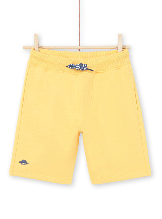 Bermudas amarillas para niño LOJOBER4 / 21S902F8BERB116