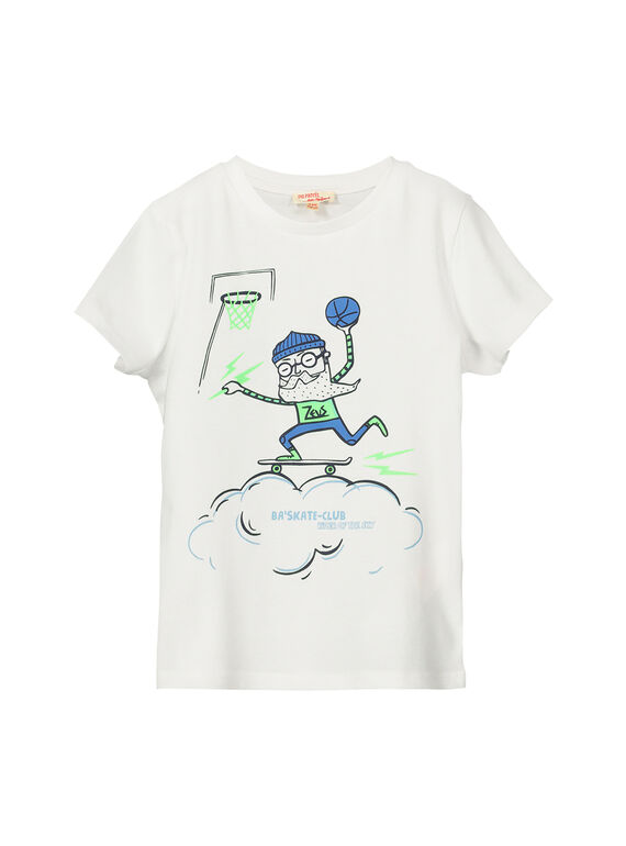 Camiseta de manga corta con estampado de fantasía para niño FONETI3 / 19S902B3TMC000