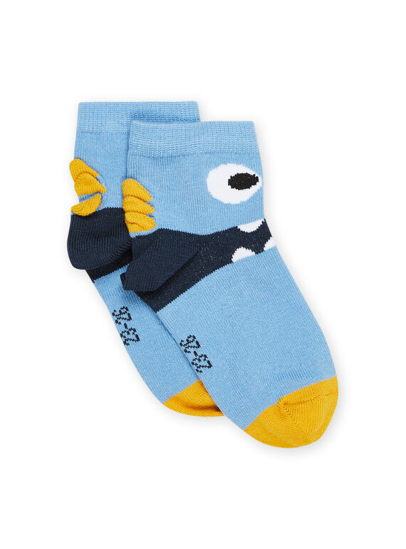 Calcetines con estampado de monstruo 