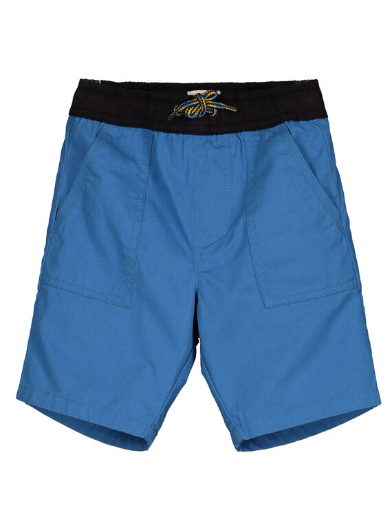 Bermudas de sarga de color azul vivo GOBLEBER / 19W90292BERC232
