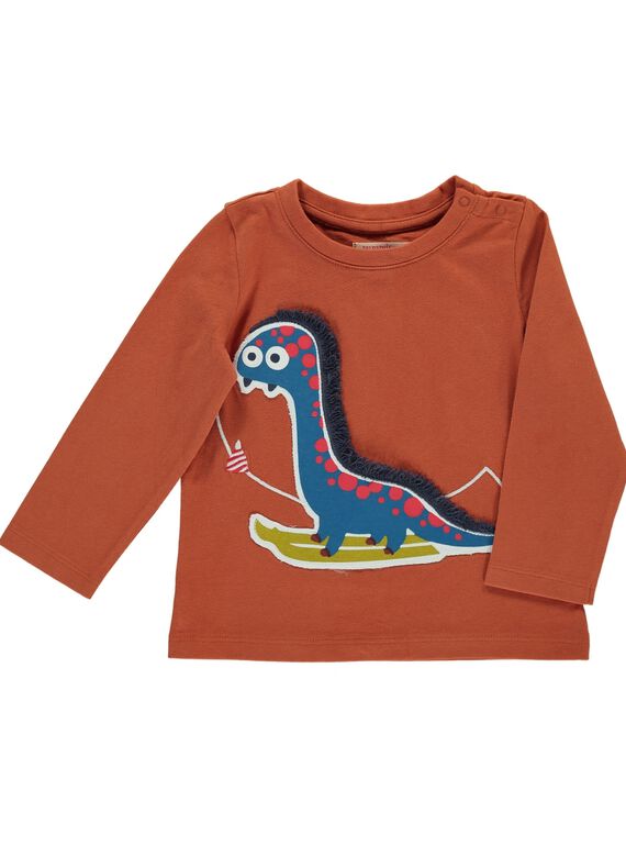 Baby boys' long-sleeved T-shirt DUPINTEE1 / 18WG10P1TML409