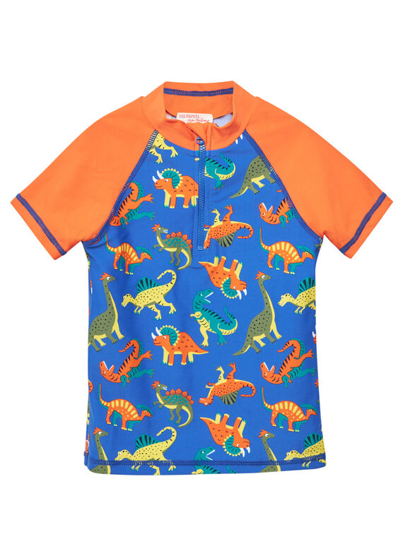 Camiseta de color azul con protección anti-UV JYOMERUVTIAOP / 20SI02K1TUV703