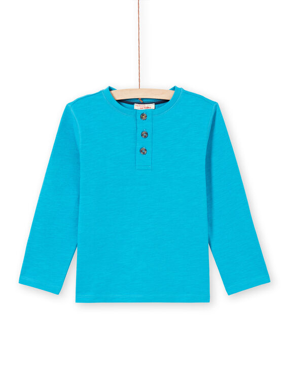 Camiseta turquesa para niño MOJOTUN3 / 21W90211TMLC211