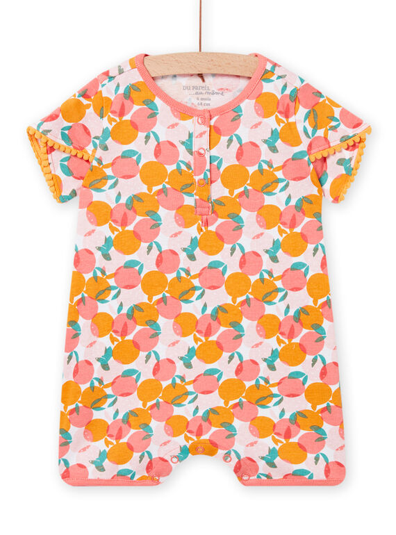 Mono con estampado de frutas para bebé niña NEFIGREAGR / 22SH13H1GRE001