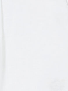 Camisa de color blanco para bebé niño LUBALCHEM / 21SG10O1CHM000