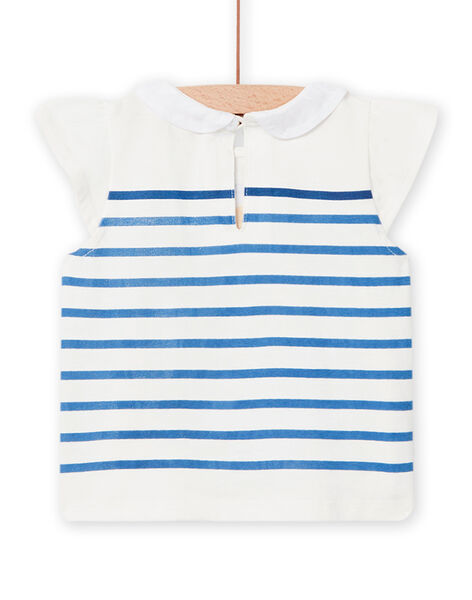 Camiseta marinera con estampado de conejos para bebé niña NILUBRA / 22SG09P1BRA001