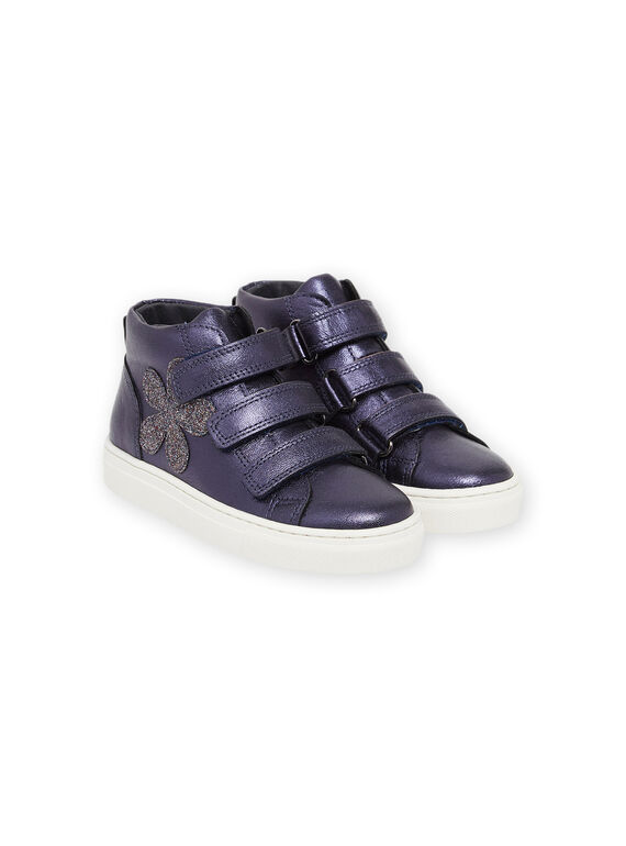 Zapatillas altas de piel PABASFLEUR / 22XK3571D3P070