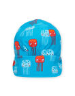 Sombrero azul con estampado de medusas para bebé niño NYUCASQ2 / 22SI10L1CHAC215