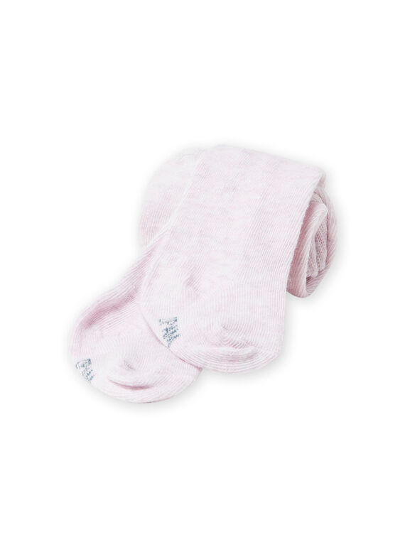 Leotardos de color rosa pastel para bebé niña MYIJOCOLU3 / 21WI0913COL632