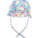 Sombrero con estampado floral para bebé niña