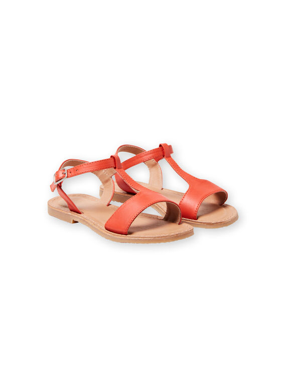 Sandalias de color naranja para niña LFSANDMADDIE / 21KK3551D0E400