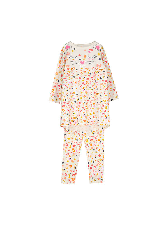 Camisón y leggings para niña FEFACHUEXO / 19SH1141CHN001