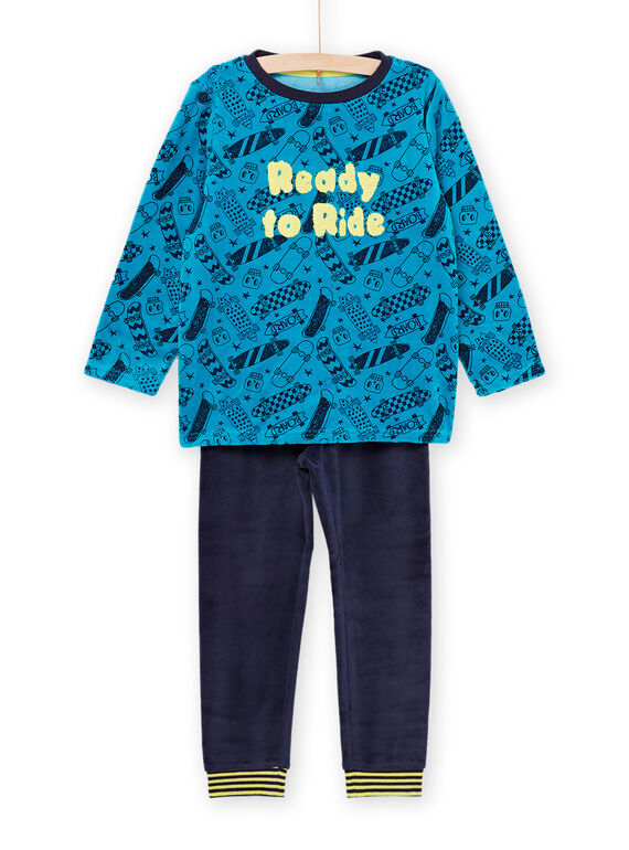 Pijama con estampado de skate PEGOPYJSKA / 22WH1234PYJC217