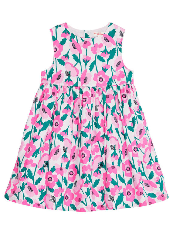 Vestido de color rosa JAPOEROB2EX / 20S901G6ROB301