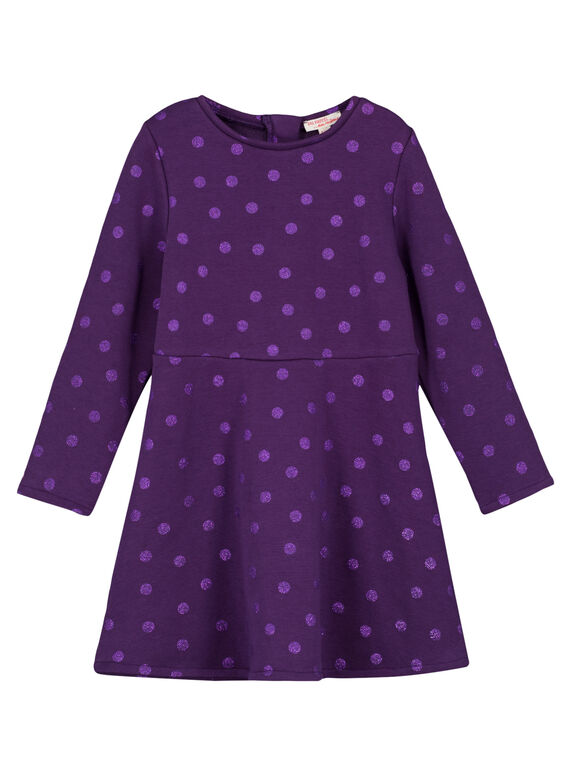 Vestido de punto forrado de pelo artificial GAJOLROB4 / 19W901L1D2F708