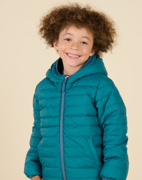 Anorak con capucha reversible POGROBLOU1 / 22W902F2BLOC225