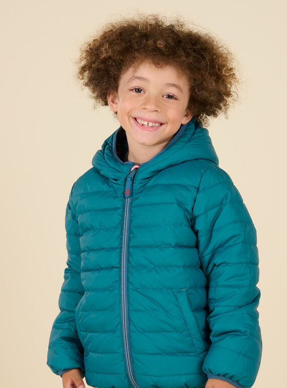 Anorak con capucha reversible POGROBLOU1 / 22W902F2BLOC225