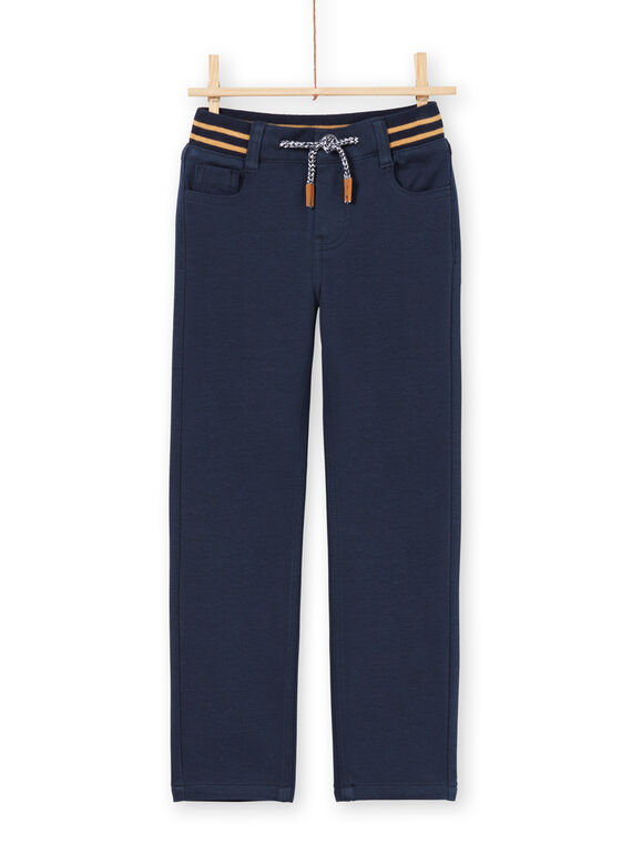 Pantalón de color azul noche para niño MOMIXPAN / 21W902J1PAN717