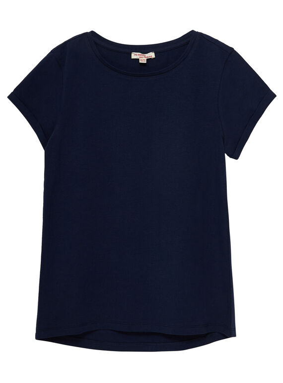 Camiseta de manga corta de color azul marino JAESTI3 / 20S90161D31070