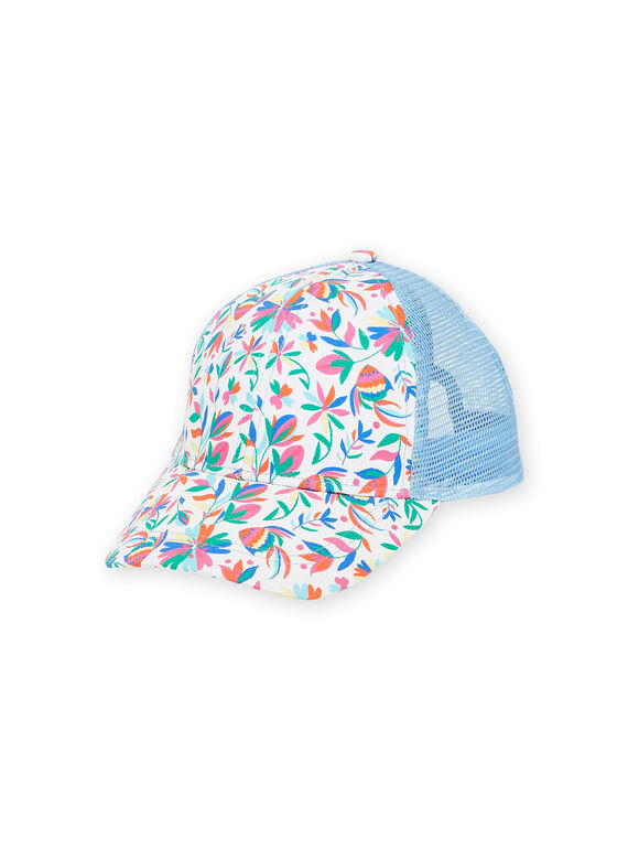 Gorra multicolor con estampado de flores RYACAP6 / 23SI01C3CHA000