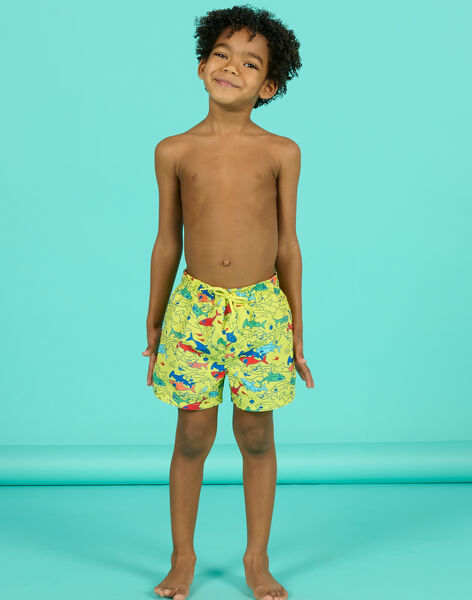 Bañador amarillo pollo para niño NYOMERBOXREQ / 22SI02L6MAI117