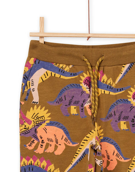 Pantalón de chándal de muletón con estampado de dinosaurios ROMAGJOG / 23S902T1JGBG631