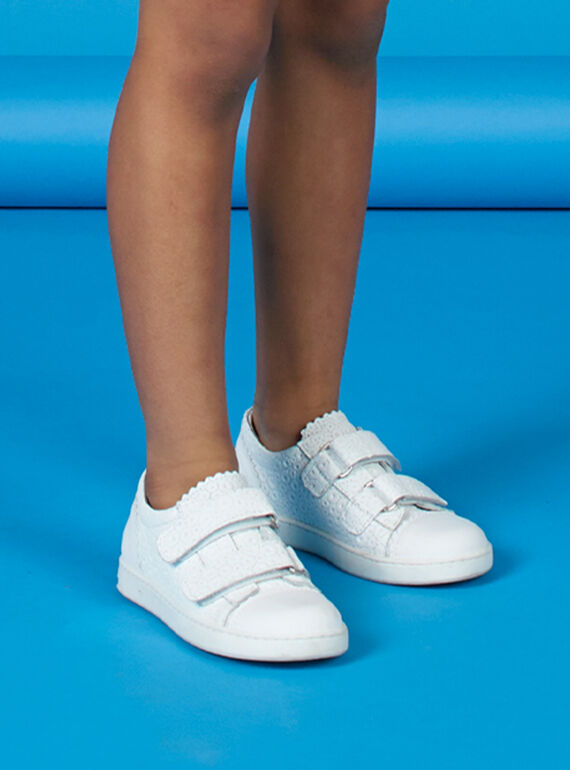 White SNEAKERS LFBASLACE / 21KK3531D3F000