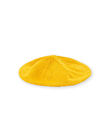 Boina de punto fino de color amarillo, para bebé niña LYINAUBON / 21SI09L1BON106