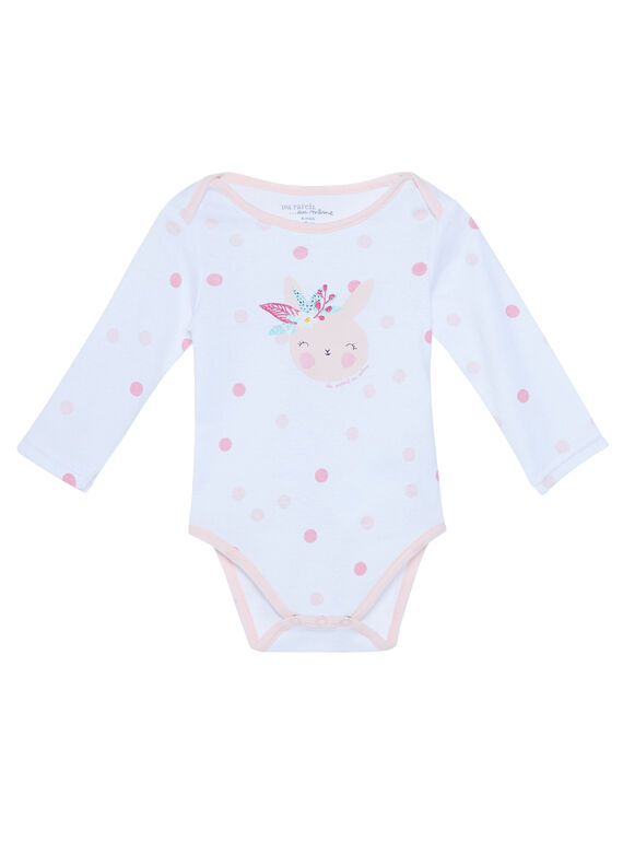 Body de color blanco JEFIBODLAP / 20SH1335BDL000