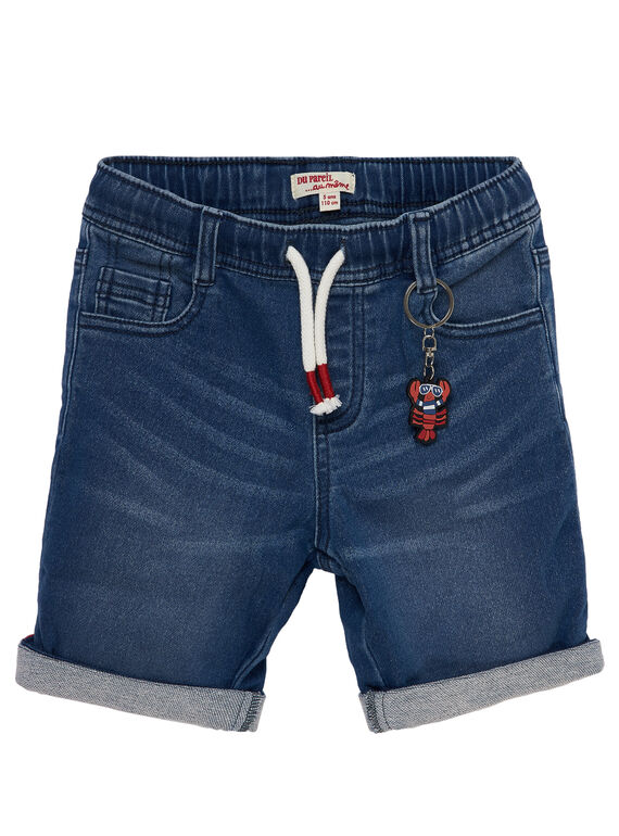 Bermudas vaqueras de stretch para niño JOCEABER2 / 20S902N4BERP274