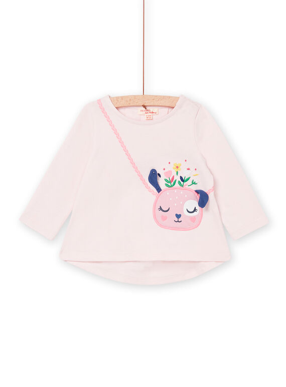 Camiseta de manga larga rosa PIMUTEE / 22WG09R1TML632