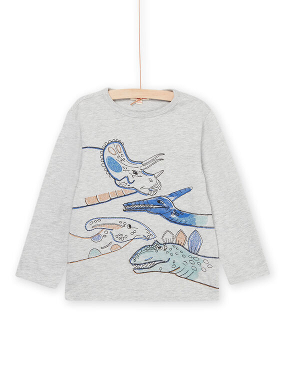 Camiseta de manga larga con estampado de dinosaurios POMENTEE1 / 22W902U4TMLJ922