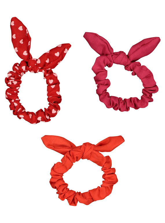 Pack de gomas para el pelo anudadas para niña FYAYELA1 / 19SI01W5ELA099