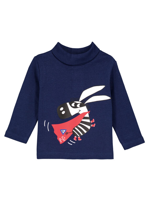 Jersey fino Azul marino Du Pareil Au Meme GUTRISOUP / 19WG10J1SPL070
