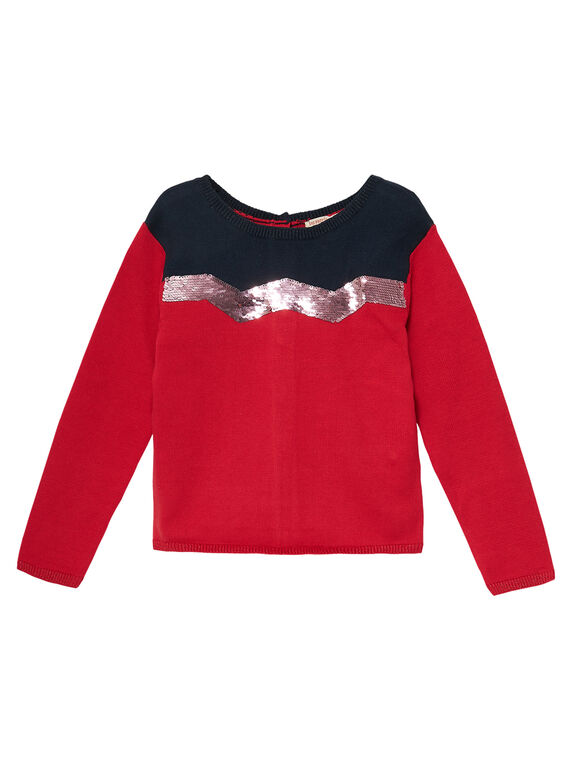 Jersey de color rojo JAGRAPULL2 / 20S901E1PUL050