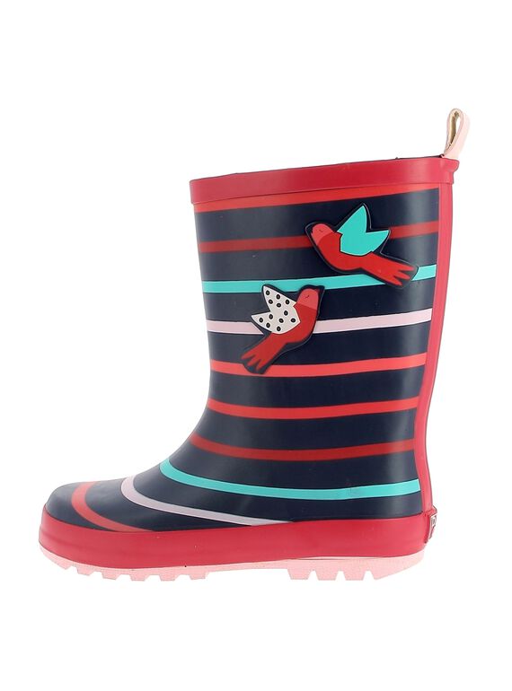 Girls' wellies CFBPBIRD / 18SK35Y2D0C070
