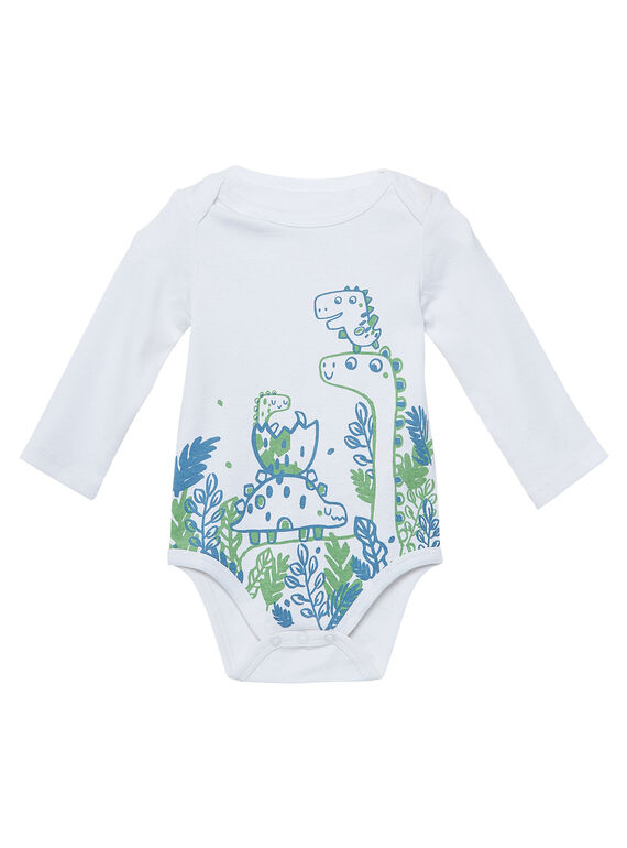 Body de color blanco JEGABODCAR / 20SH1434BDL000