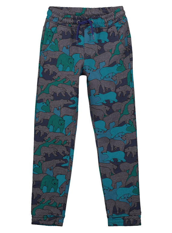 Pantalón de chándal de muletón con estampado GOTUPAN2 / 19W902Q2PANJ921