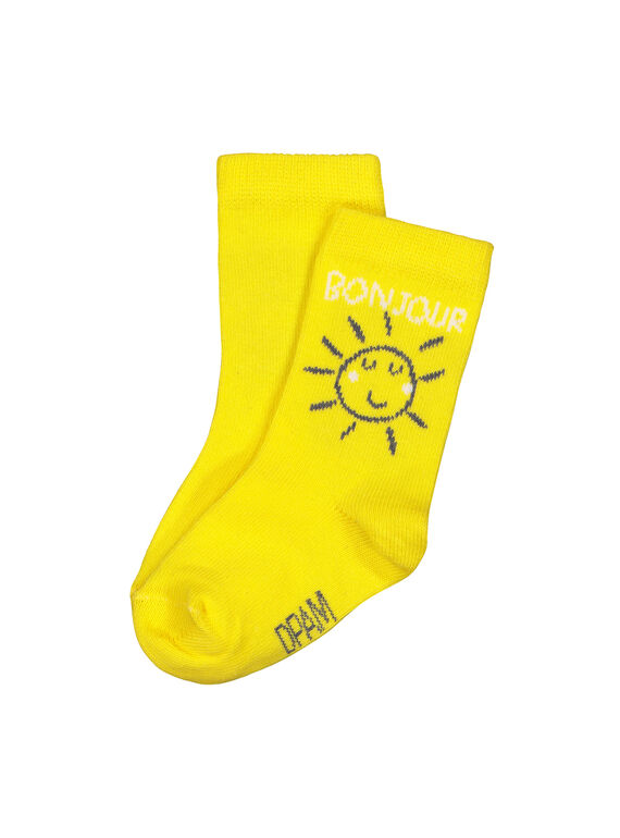 Calcetines con estampado de fantasía para bebé niño FYUJOCHO1A / 19SI1035SOQ412