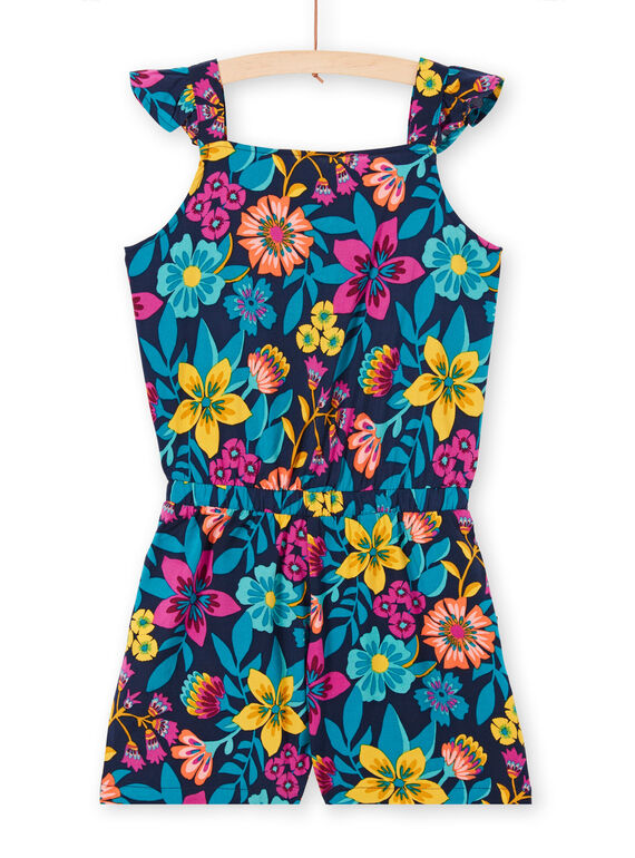 Mono de tirantes avolantados con estampado floral LAMUMCOMB2 / 21S901Z1CBLC211