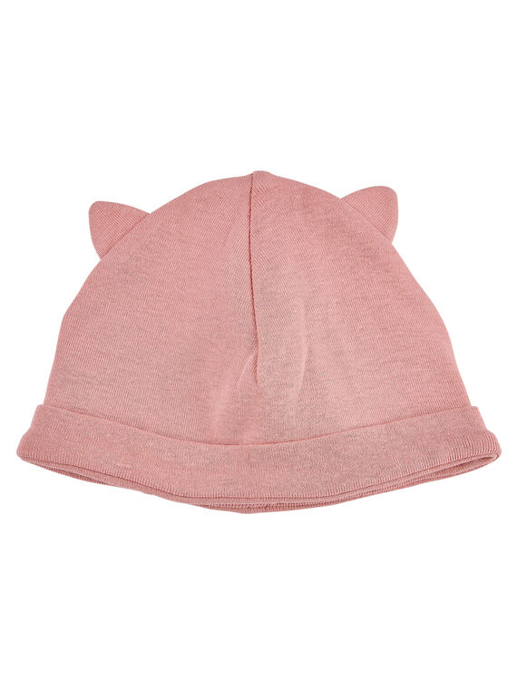 Gorro con orejas de gatito para niña recién nacida JOU1BON2 / 20SF40J1BNAD301