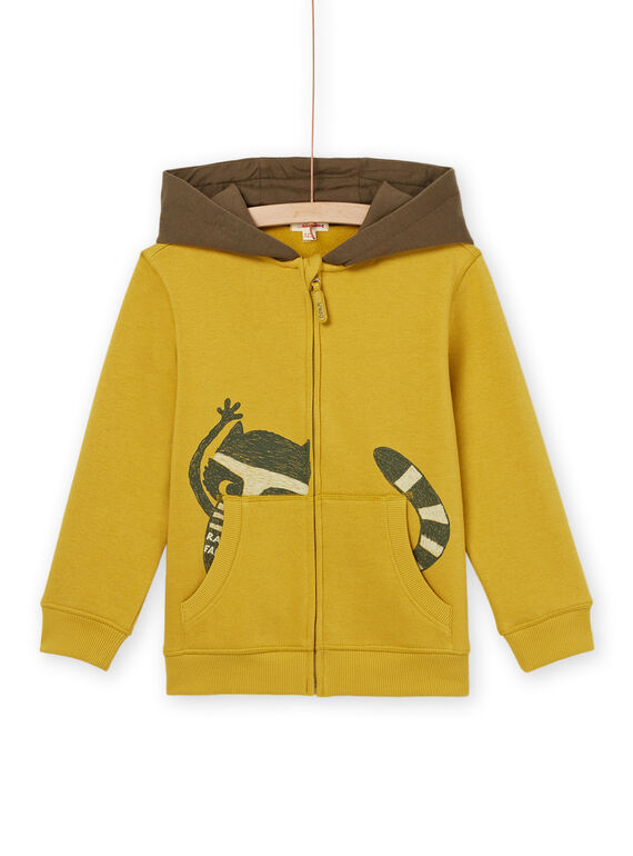 Sudadera con capucha y estampado de mapache PORHUGIL1 / 22W902Q2GILB117