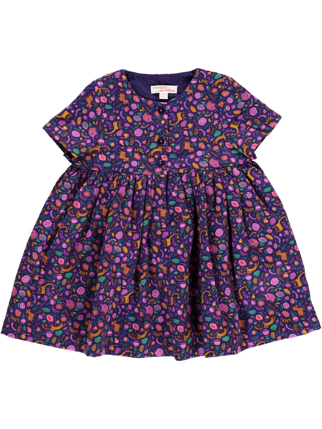 baby flannel dress