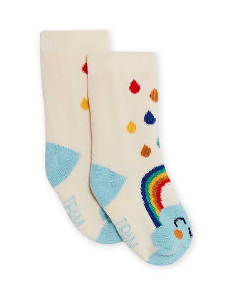 Fuera de calcetines blancos NYULUCHO2 / 22SI10P2SOQ001